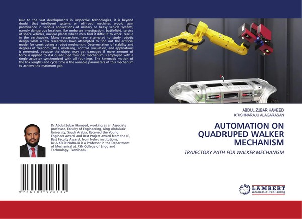 Abdul Zubar Hameed (U. A.) | Automation ON Quadruped Walker Mechanism | Buch-image