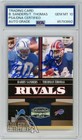 Barry Sanders Thurman Thomas 2006 Gridiron Gear Auto Card #R-7 /100 PSA/DNA 10