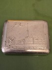 Vintage Soviet Cigarette Case Khimki River Station Moscow USSR 1980s Portcigar