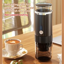 2-in-1 Portable Wireless Espresso Coffee Maker Travel Machine for Car & Home