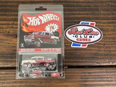 Hot Wheels RLC HWC 2016 Membership Car '55 Chevy Bel Air Gasser