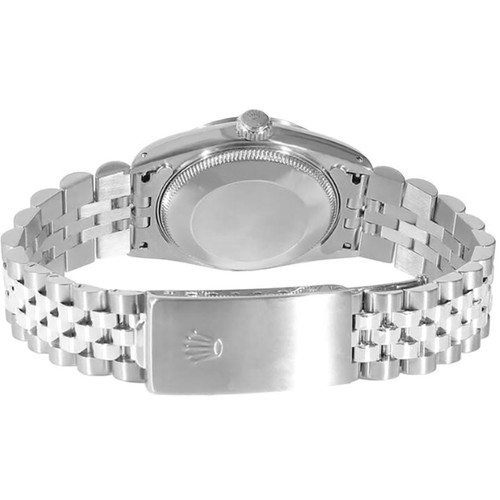 Rolex Datejust 31mm Quadrante Bianco Romano Acciaio Bracciale Giubileo Orologio Donna 68240 - Foto 4 di 5