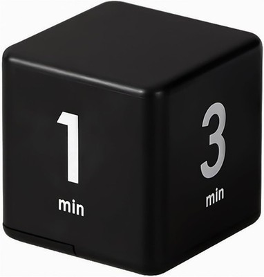 Timer Würfel, Digital Cube Timer für Zeitmanagement, Zeitwürfel für Fokus &