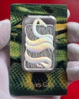 PAMP Suisse Nature's Grip Green Anaconda 1 troy oz .999 Fine Silver Bar Sealed
