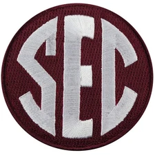 SEC Southeastern Conference Team Football Jersey Uniform Patch Mississippi State