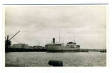 M T Evita Norwegian Tanker  Ship Real Photo Postcard