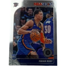 2019 2020 Panini Hoops Isaiah Roby Rookie Premium Stock Card 234 Oklahoma City. rookie card picture