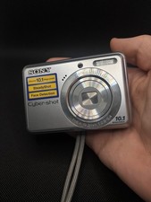 Sony Cybershot DSC-S930 Retro Digitalkamera Y2K Kompaktkamera / Funktioniert