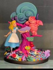 Disney parks Alice in wonderland glow in the dark Figure New in Box