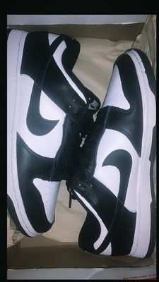 Nike Dunk Low Black White Low Top Sneaker Basketball Retro Colorblock