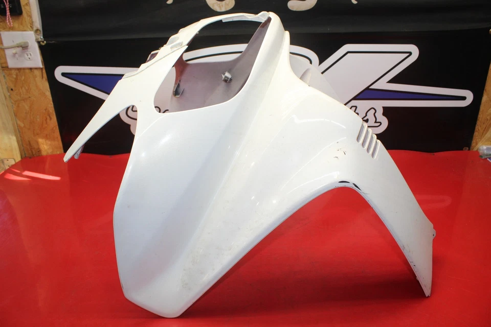 2009 SUZUKI BURGMAN 650 FRONT COVER FAIRING LEG SHIELD 48111-10G00-YC3 - Image 2 of 4