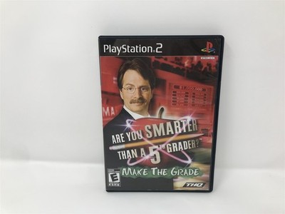 Are You Smarter Than a 5th Grader: Make the Grade - Sony Playstation 2 PS2 - CIB