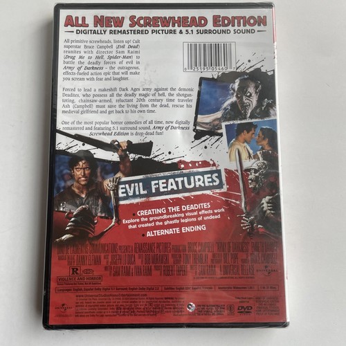NEU VERSIEGELT Armee der Finsternis DVD 2009 Schraubenkopf Edition - Bild 2 von 4