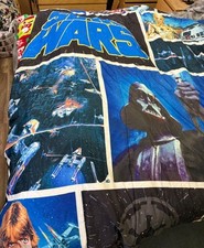 Star Wars Comforter Colorblock Characters Reversible Full Size Bed