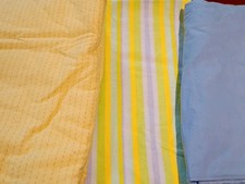 Flannel Lot Yellow Blue Woolies Henry Glass 3 Yard Total