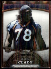 2008 Bowman Sterling Ryan Clady RC RC #35