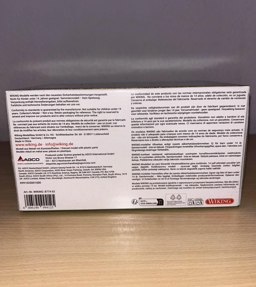 Fendt Vario 832 1:32 Agritechnica 2025 Sondermodell Limitiert - Bild 4 von 4