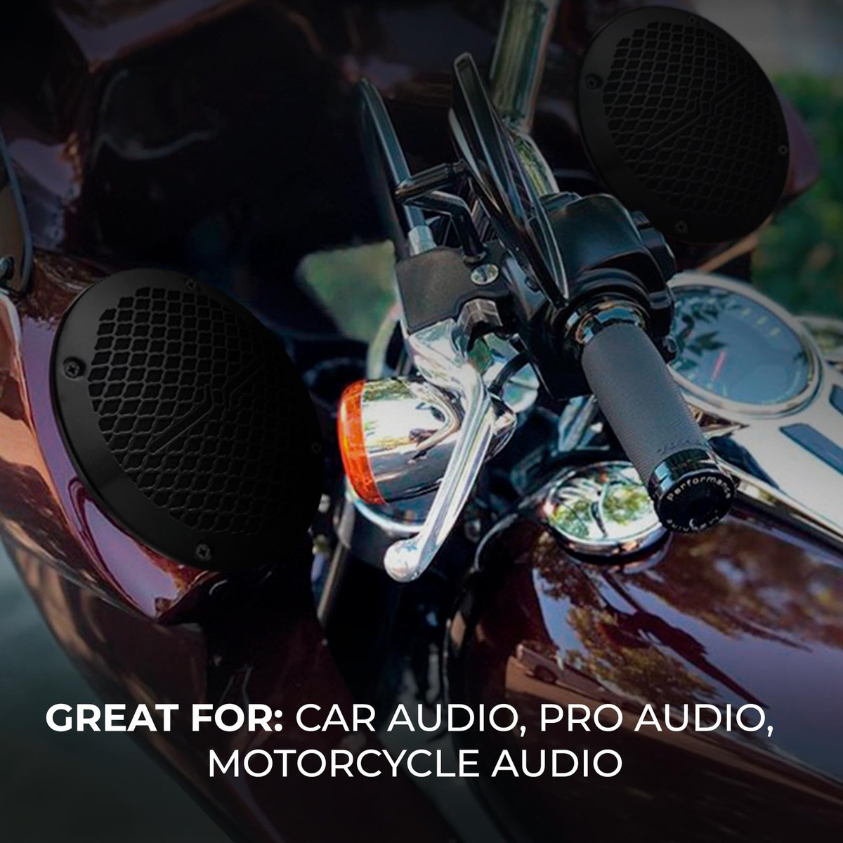 DS18 PRO-ZT6 6.5-Inch 2 Way Pro Audio Midrange Speakers with 6.5
