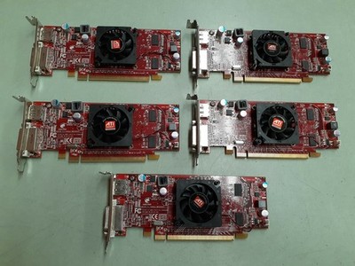 (5) Dell ATI Radeon HD4550 512MB DVI Graphics Video Card 0C7MG0 C7MG0