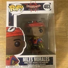 Funko Pop! Spider-Man Into The Spiderverse Miles Morales Bobble-Head #403