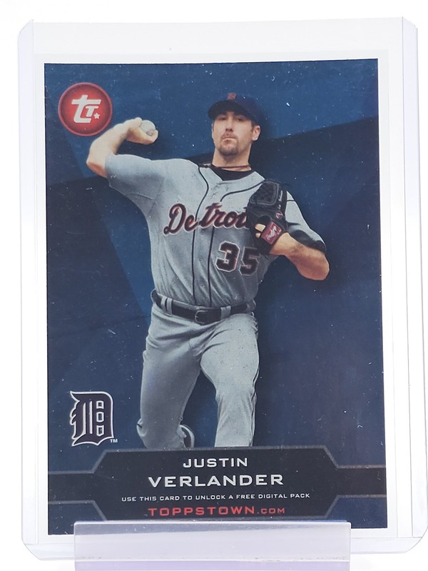 JUSTIN VERLANDER 2011 TOPPS BASEBALL TICKET TO TOPPSTOWN #TT-38 TIGERS Q7183