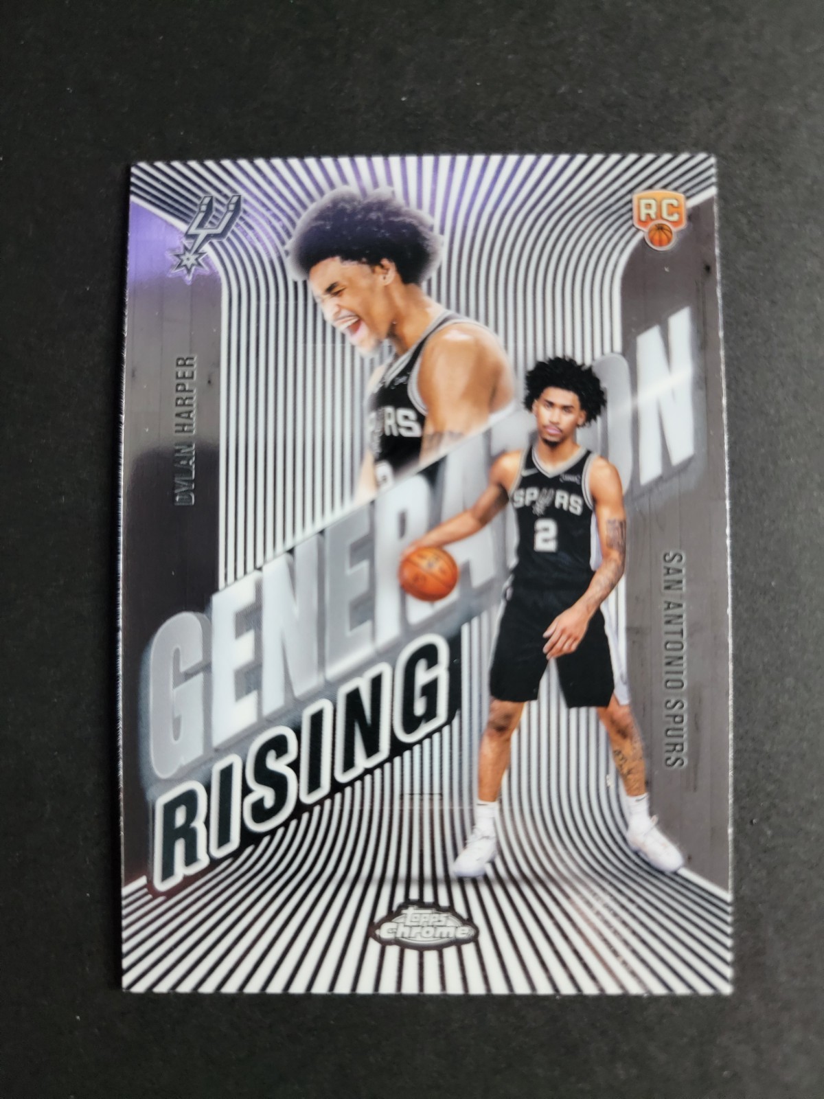 Dylan Harper 2025-26 Topps Chrome Basketball RC Rookie Generation Rising