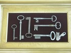 Antique Key Keys CIPRIANO FACTORY & FAMILY Lot RARE Vtg Old PRATO ITALY — photo 5