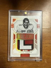 Jessie Tuggle 2022 Panini National Treasures Heirlooms Patch Gold /10