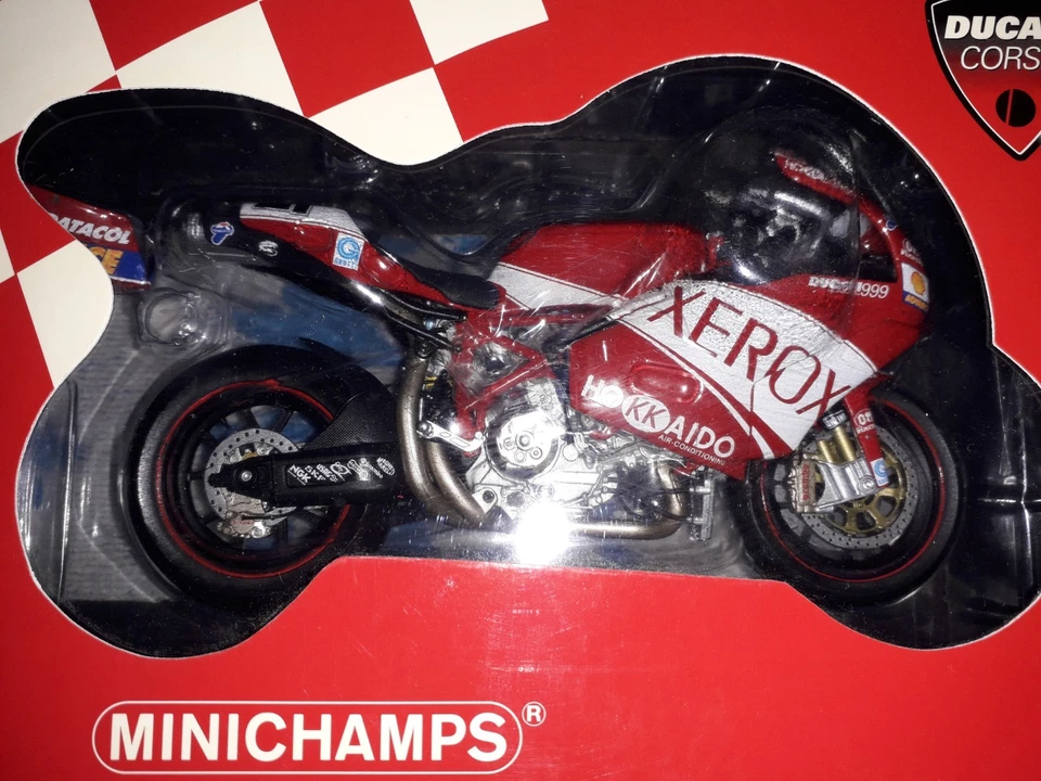 DUCATI 999F06 XEROX 2006 TROY BAYLISS WORLD CHAMPION SUPERBIKE 1/12 MINICHAMPS - Photo 4/4