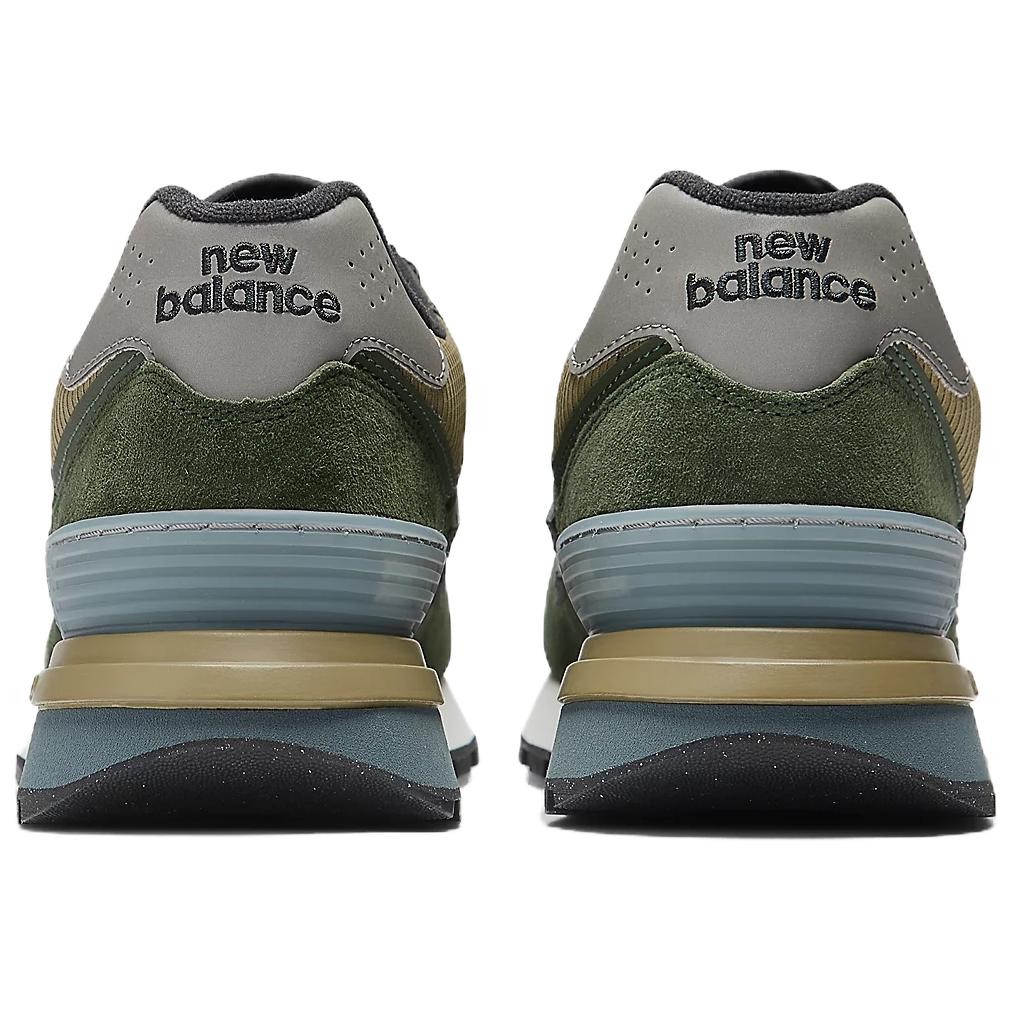 Size 7 - Stone Island x New Balance 574 Legacy Dark Green for sale
