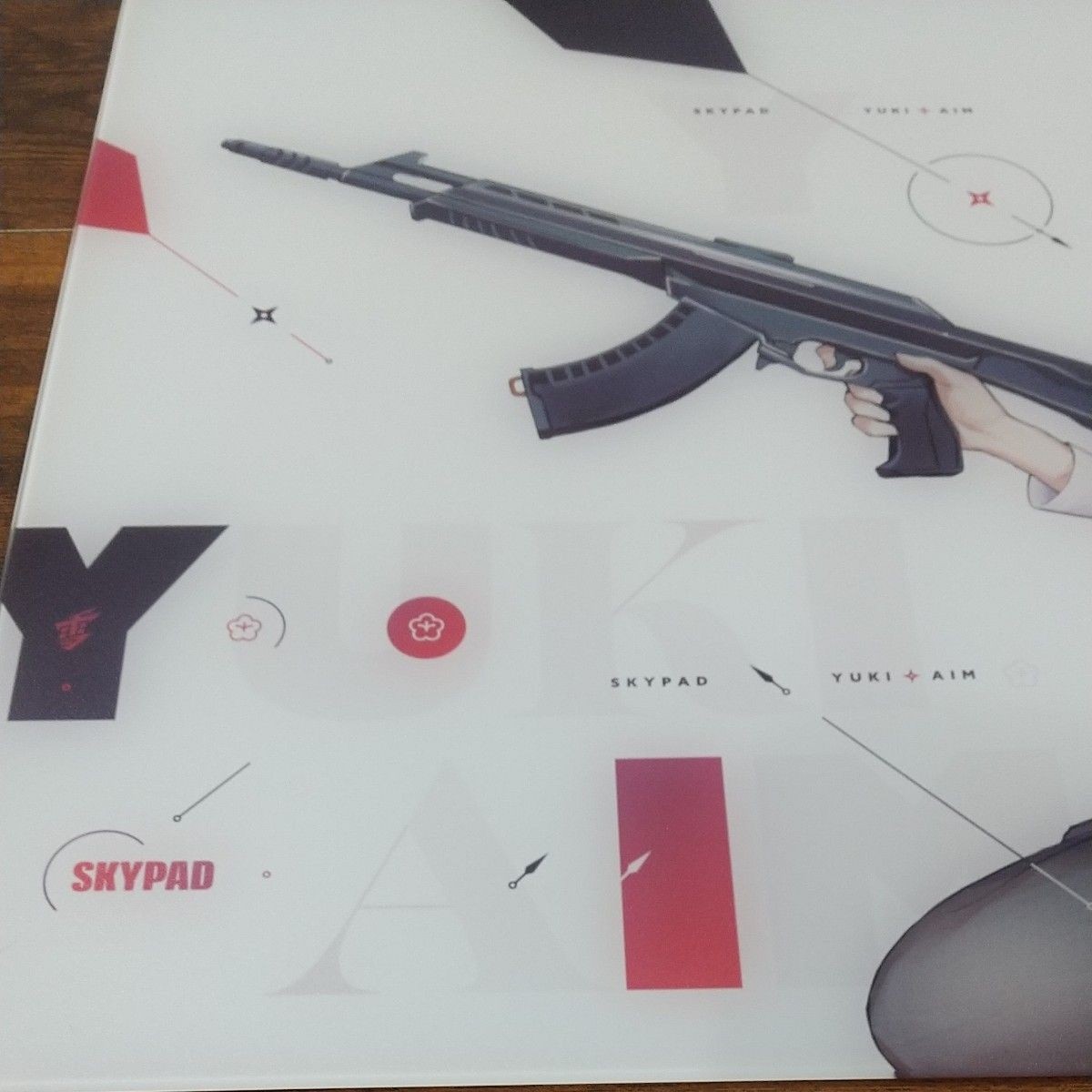 SKYPAD 3.0 x Yuki Aim XL Glass Mouse Pad Yukiaim Limited Edition