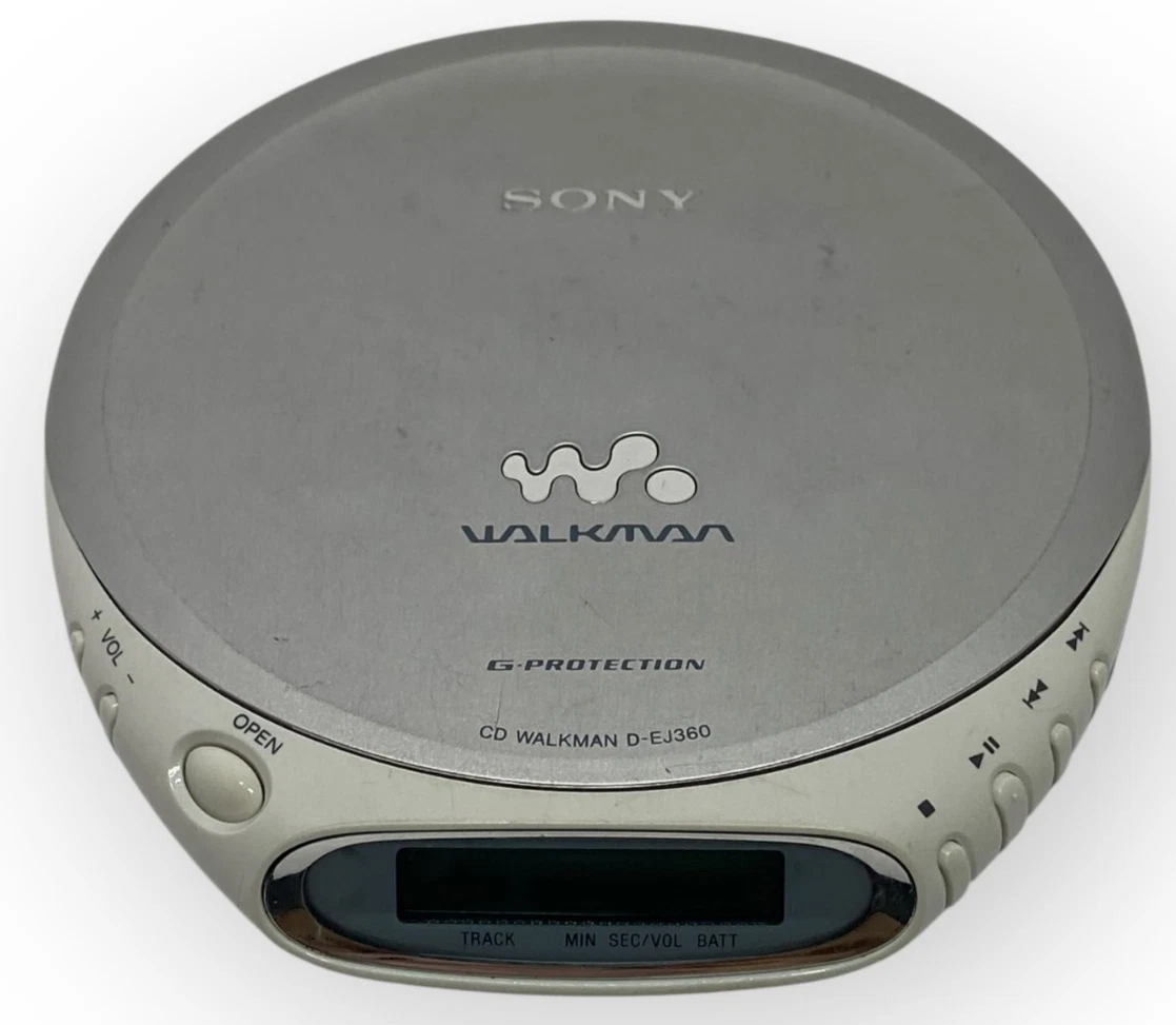 SONY CDウォークマン D-EJ360 動作品 赤 Sony Psyc CD Walkman D-EJ360 (RED) - YouTube