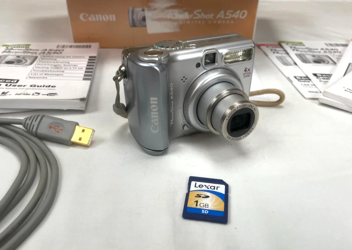 Canon PowerShot A540 Digital Cameras for Sale - Shop New & Used