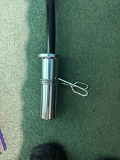OLYMPIC CURL BAR FOR WEIGHTS 2" SEE PHOTOS FOR DETAILS 4
