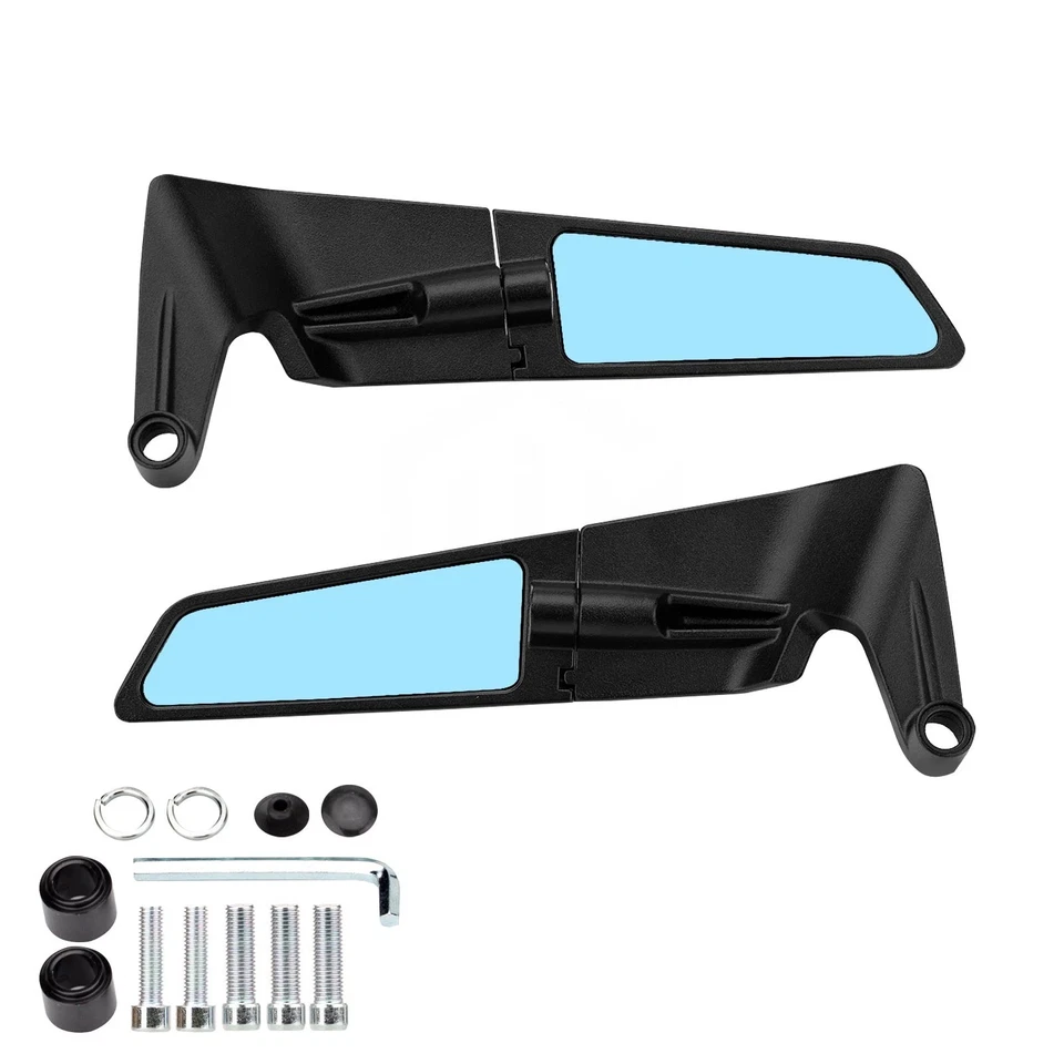 For YAMAHA MT 03 07 09 10 MT07 MT09 MT10 SP Motorcycle Rearview Side Mirrors - Imagem 3 de 4