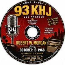 93 KHJ Los Angeles &ndash; Robert W. Morgan &ndash; October 18, 1968