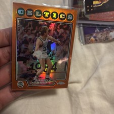 2008-09 Topps Chrome - Larry Bird #169 Orange Refractor /499