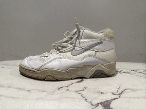 Rare Vintage 1994 Nike Air Mocasin Casual Shoes in Heather Gray Vintage Womens Nike 1994 Air Conditioner Mid White Sneakers  main image 4