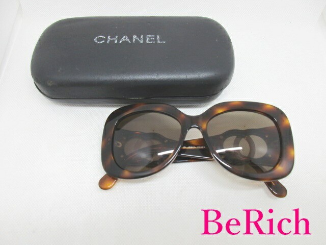 Chanel CHANEL large logo sunglasses 05253 91235 in excellent condition