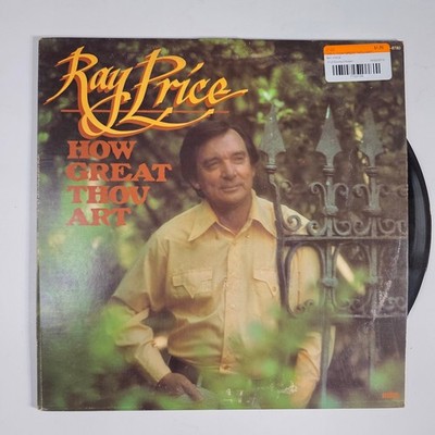 Ray Price - How Great Thou Art 12'' Record 1977 Word Country 33 RPM