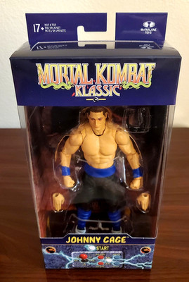 Mcfarlane Mortal Kombat Klassic Johnny Cage 7-Inch Action Figure new