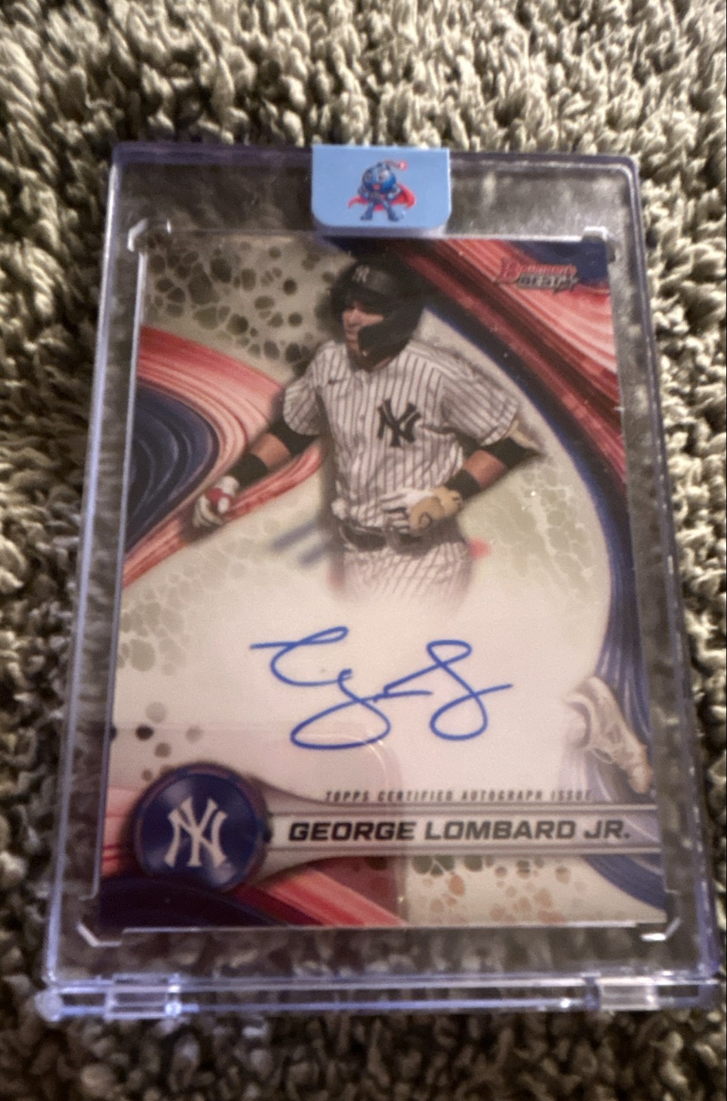 2024 Bowman's Best - Best of 2024 Autographs George Lombard Jr.#B24-GL Refractor