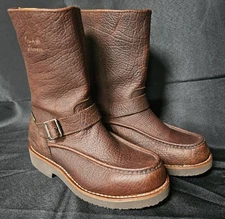 Chippewa Briar Bison Mocc Toe Zipper Upland Waterproof Boots Engineer 24948 6W