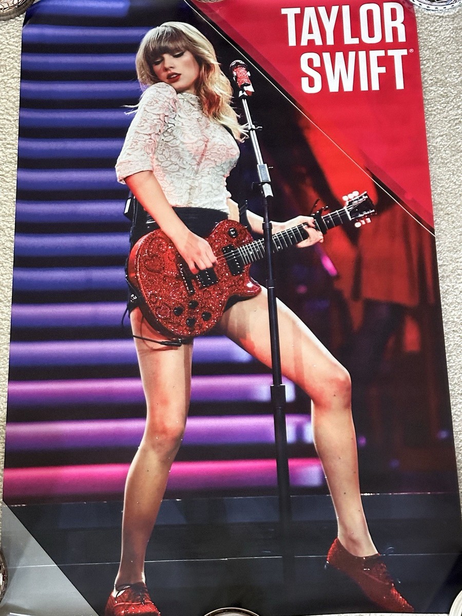 TAYLOR SWIFT NEW OFFICIAL 2013 RED TOUR 22x34 POSTER SHIPS IN
