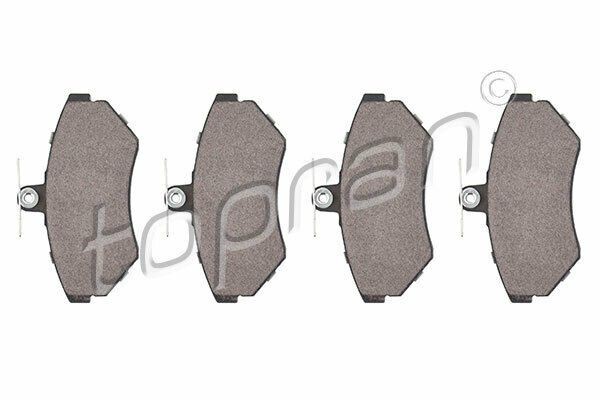 Plaquettes de frein avant 6N0698151A anti-vibration pour Seat Arosa