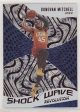 2020-21 Panini Revolution Shock Wave Asia Exclusive Donovan Mitchell #21 y8a