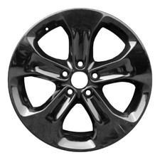 Refurbished Painted Black Aluminum Wheel 18 X 7 Refurbished Painted Black Aluminum Wheel 18 X 7