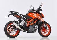 Hurric Supersport Slip On ErsatzdäMpfer (1-1) Super ShortfüR KTM RC 125 17-20