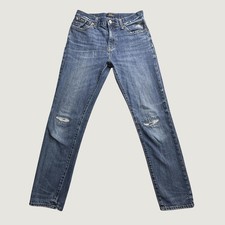 Polo Ralph Lauren Jeans Boys L(14-16) Blue Sullivan Slim Cotton Denim 5-Pocket