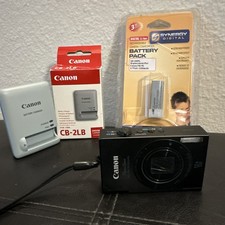 Canon PowerShot ELPH 520 HS Black Digital Camera w/ 16GB